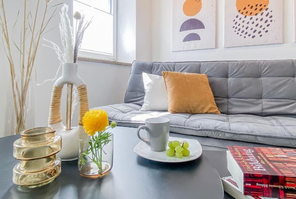 Stylisches Apartment Mit Terrasse In Der Altstadt Von Donauwörth Dış mekan fotoğraf